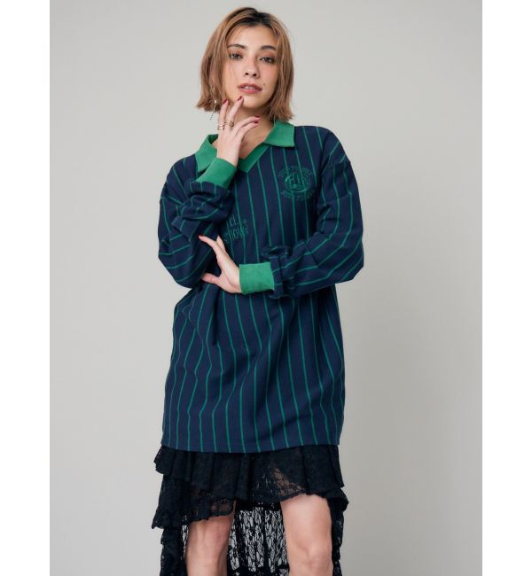 EVRIS「ユニフォームミニワンピース」|ワンピース|