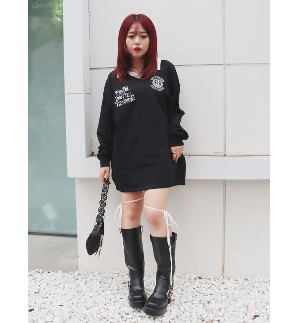 EVRIS「ユニフォームミニワンピース」|ワンピース|