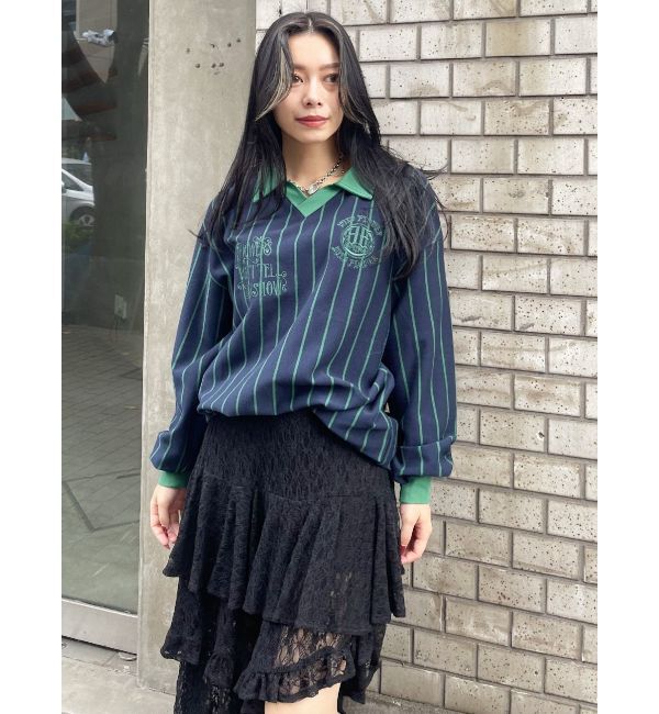 EVRIS「ユニフォームミニワンピース」|ワンピース|