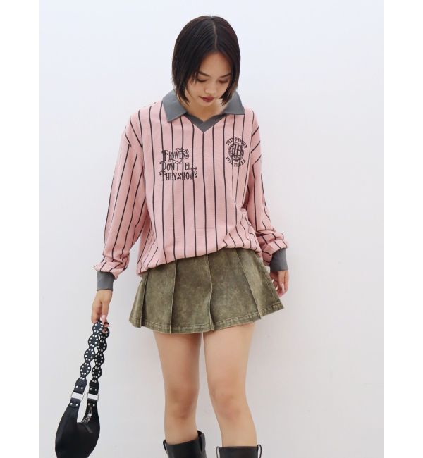 EVRIS「ユニフォームミニワンピース」|ワンピース|