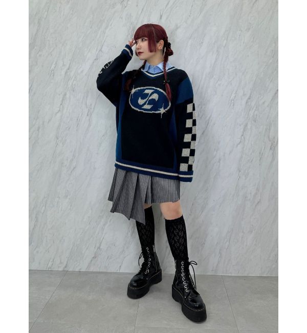 jouetie「ベルトプリーツミディスカート」|スカート|