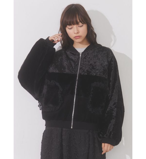 merry jenny「イソザイドルマンブルゾン」|ブルゾン・スタジャン|