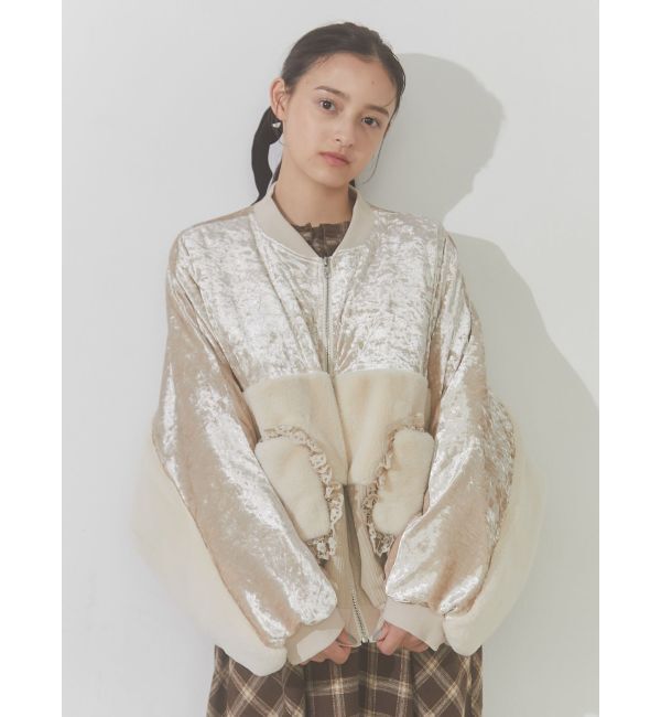 merry jenny「イソザイドルマンブルゾン」|ブルゾン・スタジャン|