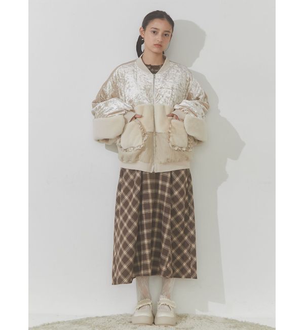 merry jenny「イソザイドルマンブルゾン」|ブルゾン・スタジャン|