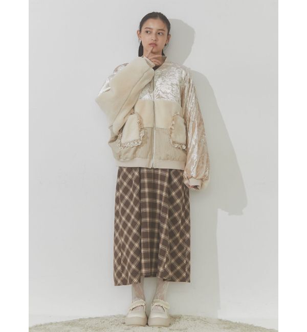 merry jenny「イソザイドルマンブルゾン」|ブルゾン・スタジャン|