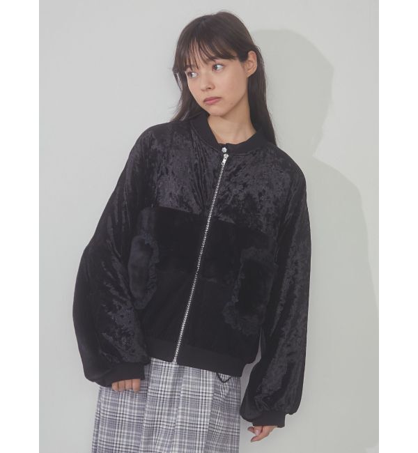 merry jenny「イソザイドルマンブルゾン」|ブルゾン・スタジャン|