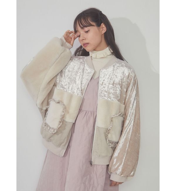 merry jenny「イソザイドルマンブルゾン」|ブルゾン・スタジャン|