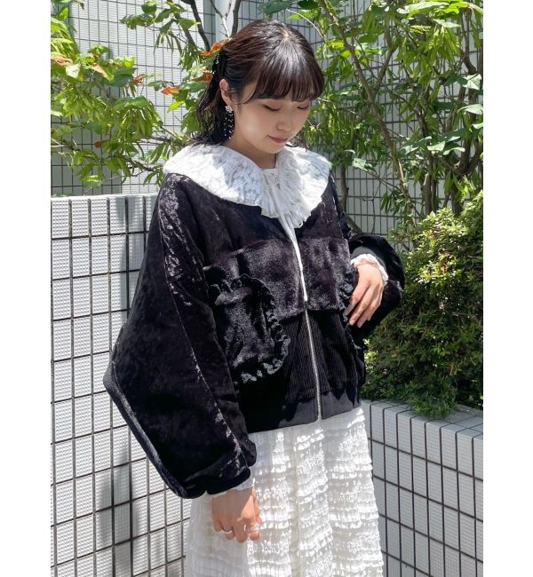 merry jenny「イソザイドルマンブルゾン」|ブルゾン・スタジャン|