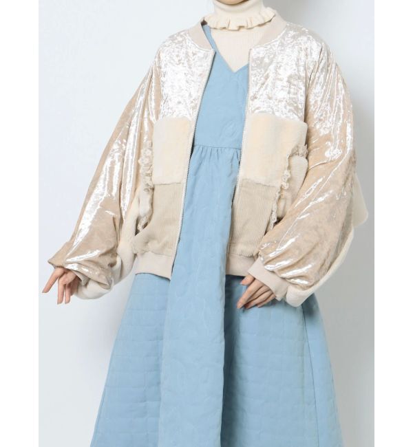 merry jenny「イソザイドルマンブルゾン」|ブルゾン・スタジャン|