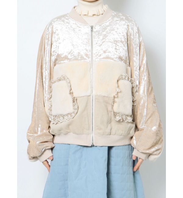 merry jenny「イソザイドルマンブルゾン」|ブルゾン・スタジャン|