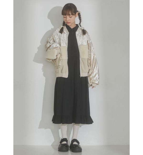 merry jenny「イソザイドルマンブルゾン」|ブルゾン・スタジャン|