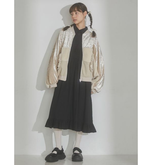 merry jenny「イソザイドルマンブルゾン」|ブルゾン・スタジャン|