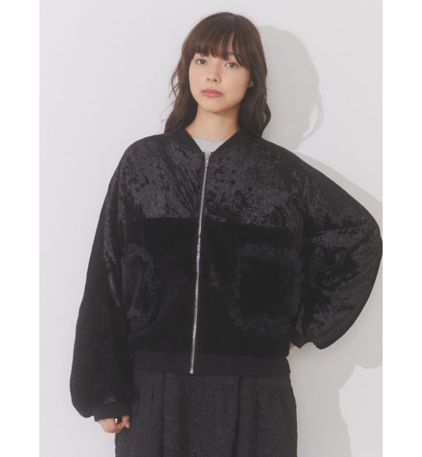 merry jenny「イソザイドルマンブルゾン」|ブルゾン・スタジャン|