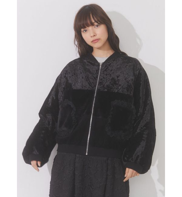 merry jenny「イソザイドルマンブルゾン」|ブルゾン・スタジャン|