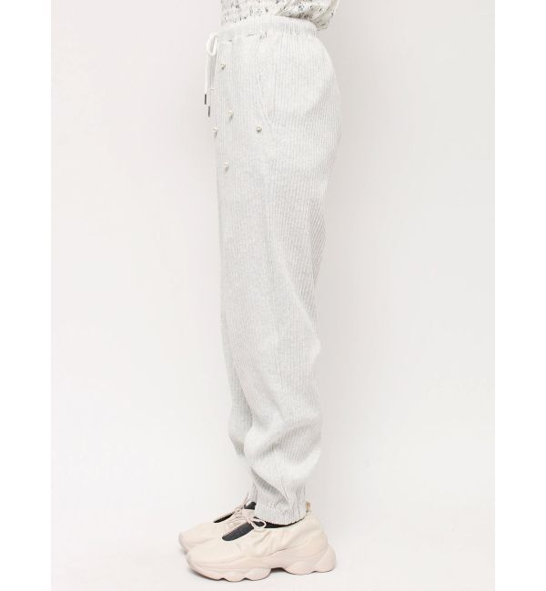 merry jenny「パールリブジョガーパンツ」|その他|