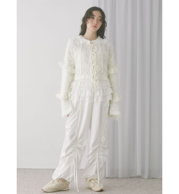 merry jenny「フードレースtops」|Tシャツ・カットソー|