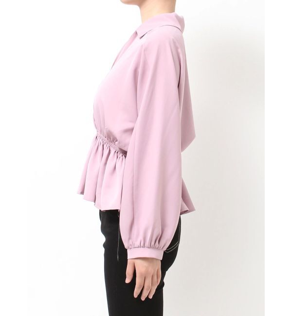 GYDA「カシュクールペプラムブラウス」|シャツ・ブラウス|