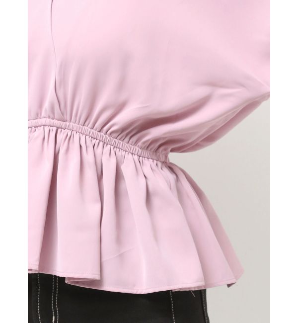 GYDA「カシュクールペプラムブラウス」|シャツ・ブラウス|