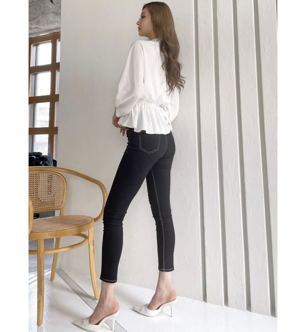 GYDA「カシュクールペプラムブラウス」|シャツ・ブラウス|