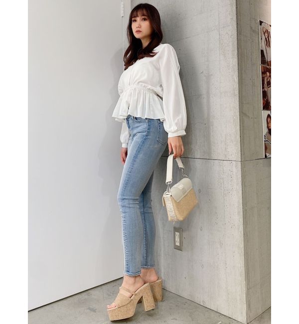 GYDA「カシュクールペプラムブラウス」|シャツ・ブラウス|