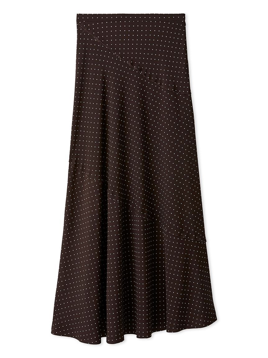 Mila Owen「ドットプリントスパイラルナロースカート」|スカート|BRW