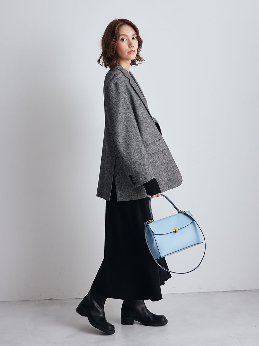 Mila Owen「マルチWAYオフショルダーリブニットワンピース」|ワンピース|