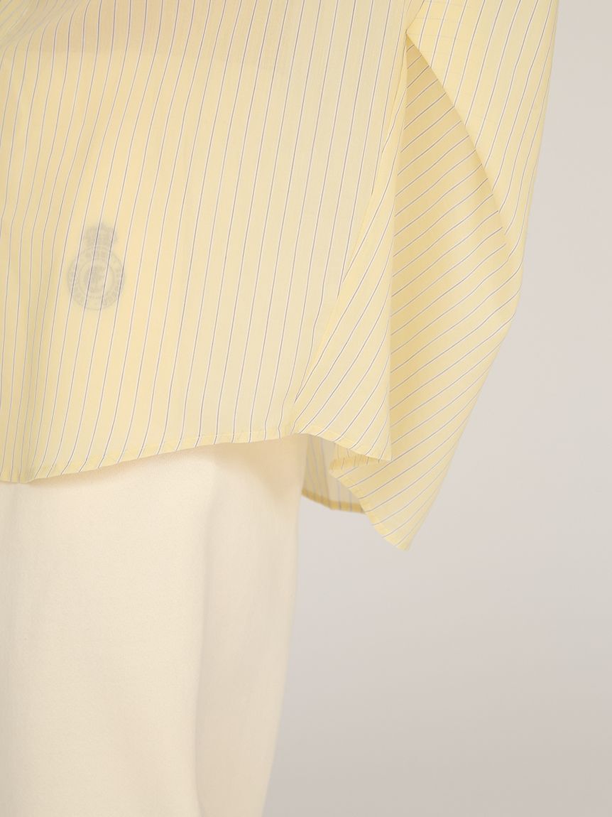 emmi atelier「シアーストライプシャツ」|シャツ・ブラウス|