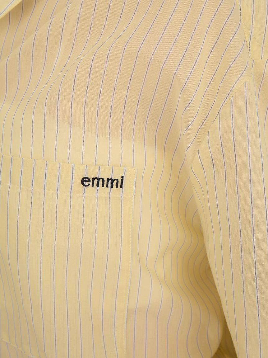 emmi atelier「シアーストライプシャツ」|シャツ・ブラウス|
