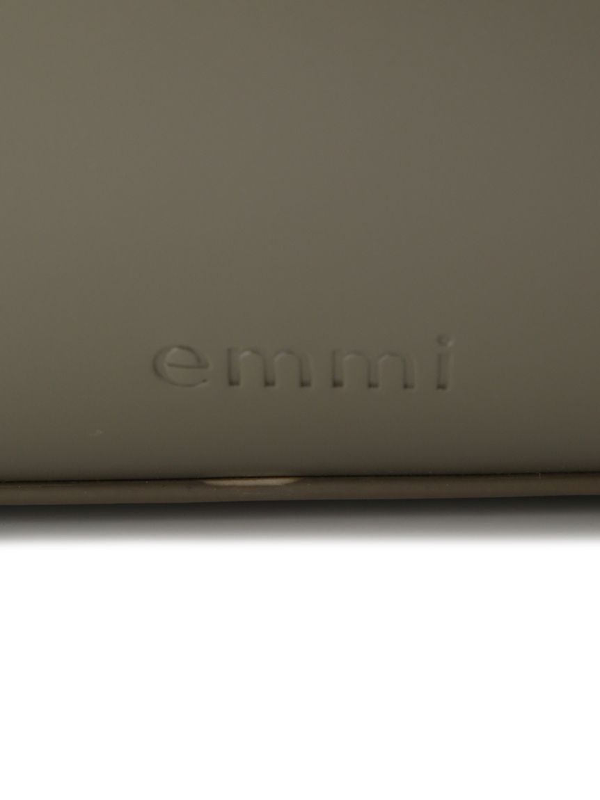 emmi atelier「フェイクレザーパイピングボストンバッグ」|ボストンバッグ|