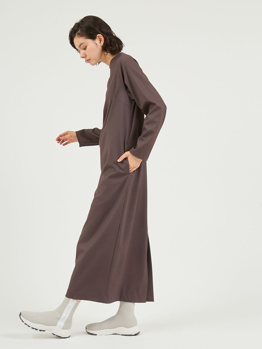 emmi atelier「【限定カラーあり】【金子綾 for emmi】ハイネックワンピースセット」|ワンピース|