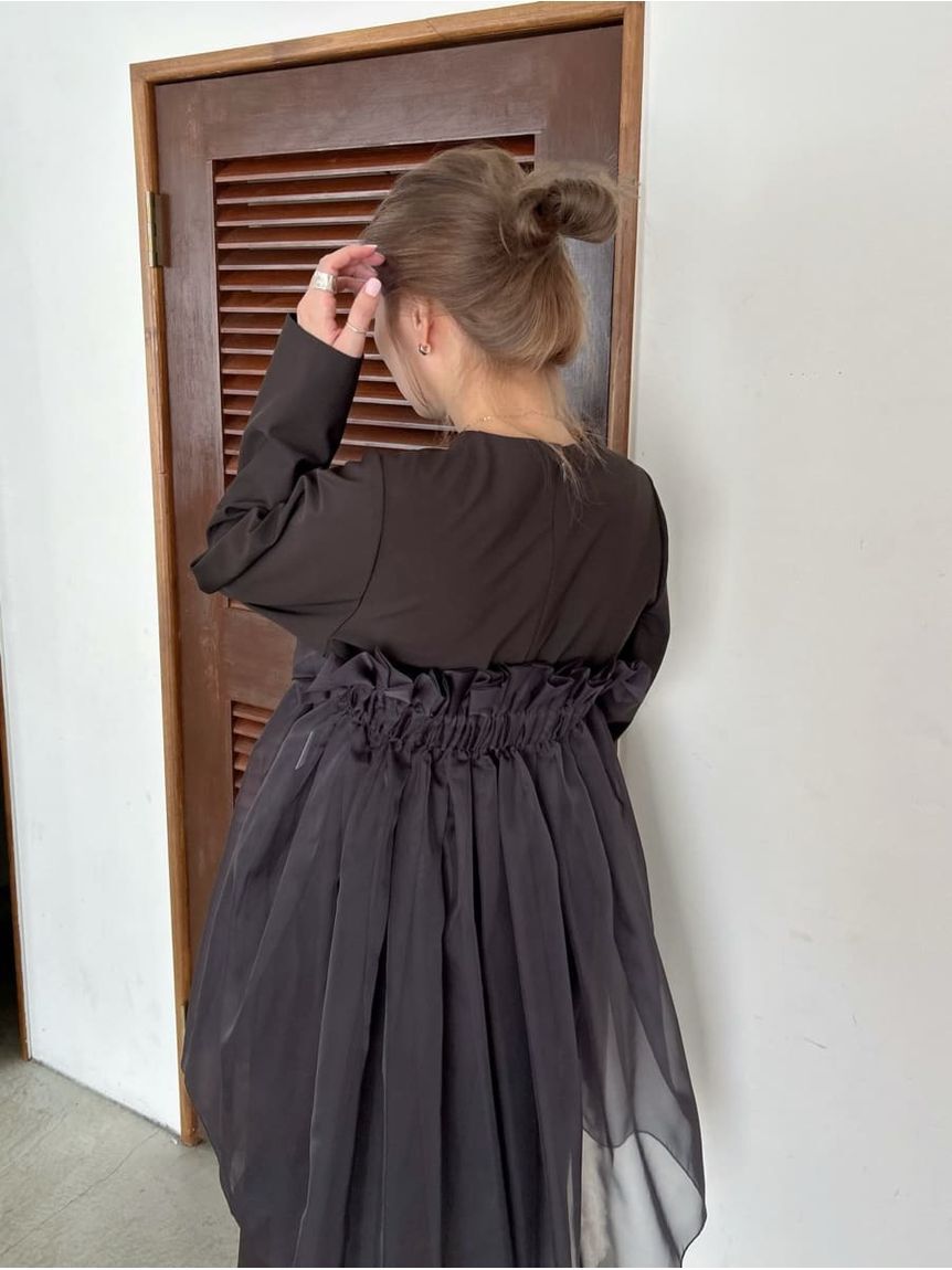 emmi atelier「【限定カラーあり】【金子綾 for emmi】ハイネックワンピースセット」|ワンピース|