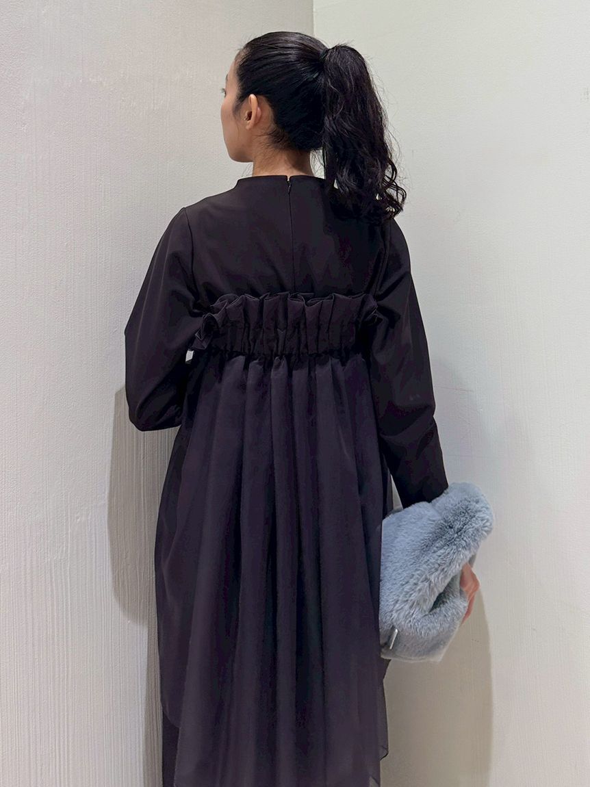 emmi atelier「【限定カラーあり】【金子綾 for emmi】ハイネックワンピースセット」|ワンピース|