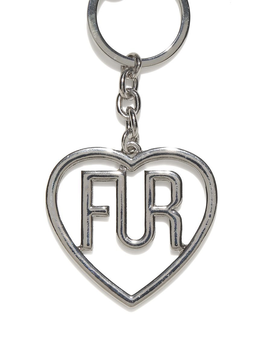 FURFUR「ハートロゴバッグチャーム」|キーケース|