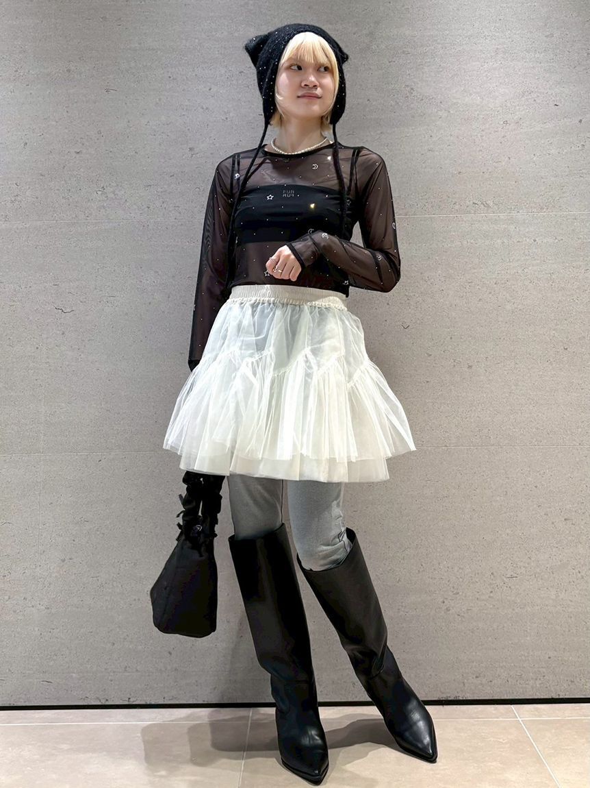 FURFUR「レギンスSETチュチュスカート」|スカート|