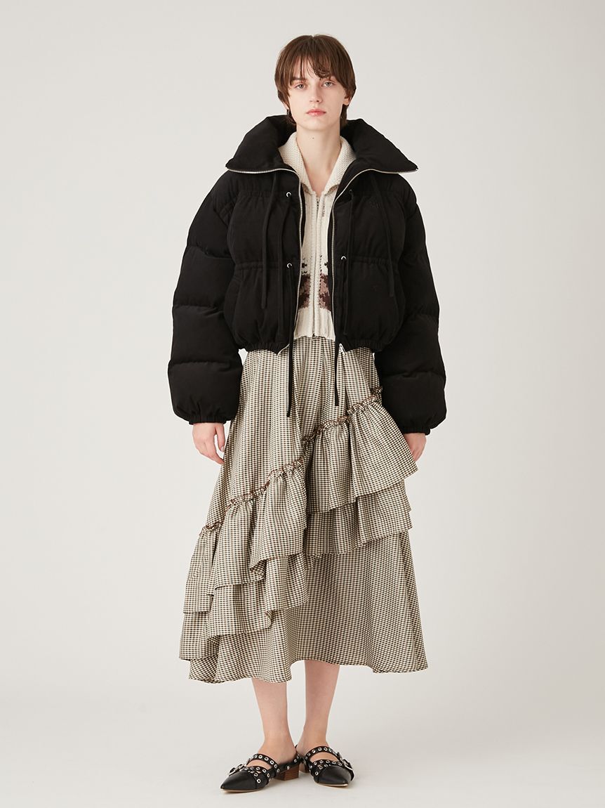 FURFUR「ランダムボリュームタフタスカート」|スカート|