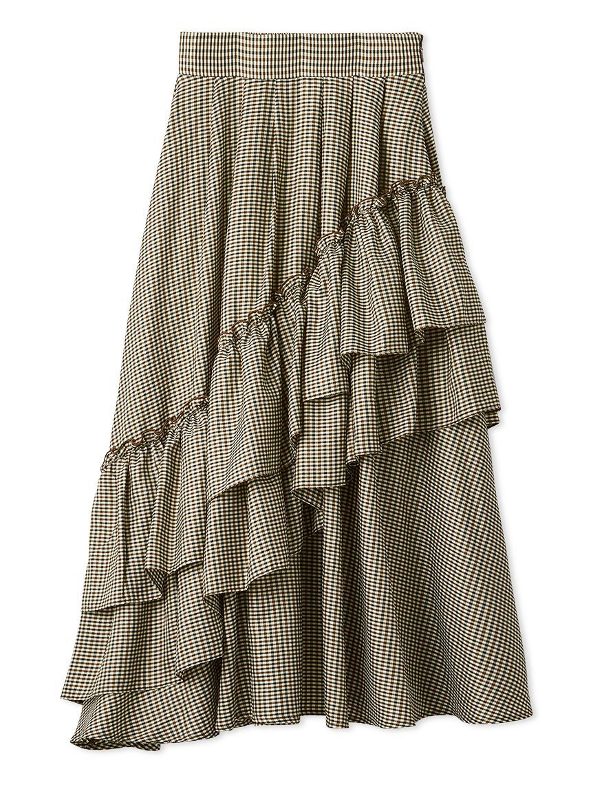 FURFUR「ランダムボリュームタフタスカート」|スカート|