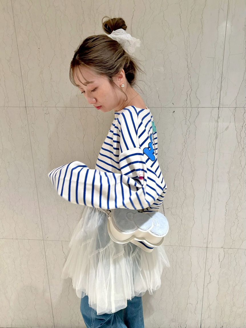 FURFUR「HELLO KITTYボーダーカットソー」|Tシャツ・カットソー|