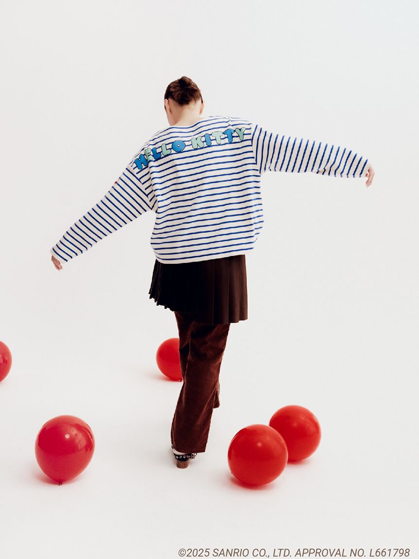 FURFUR「HELLO KITTYボーダーカットソー」|Tシャツ・カットソー|