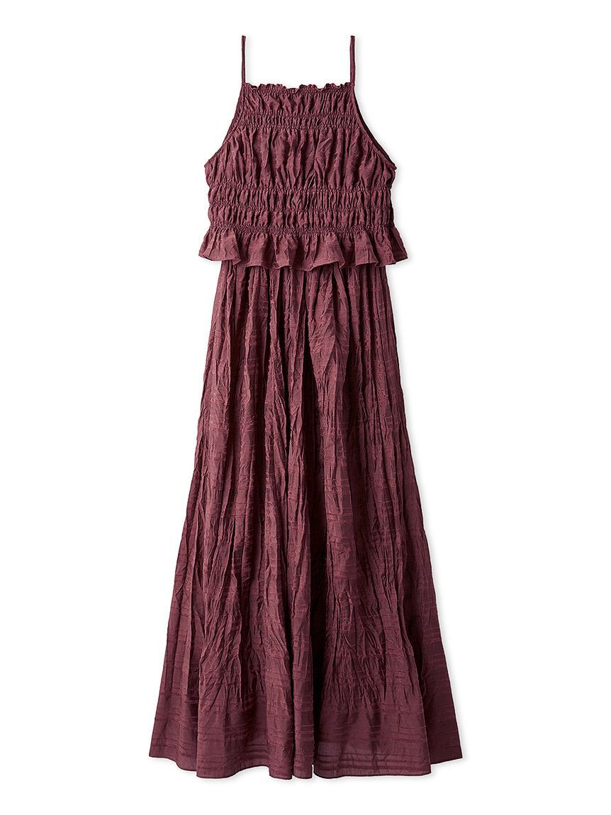 SNIDEL「アメスリプリーツドッキングワンピース」|ワンピース|