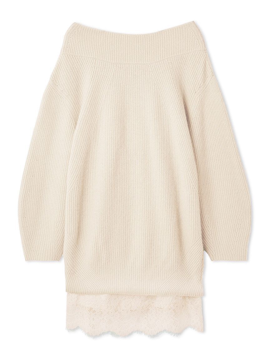 SNIDEL「ニットセットキャミミニワンピース」|ワンピース|