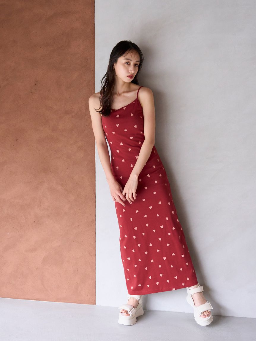 SNIDEL「カップインカットキャミワンピース」|ワンピース|