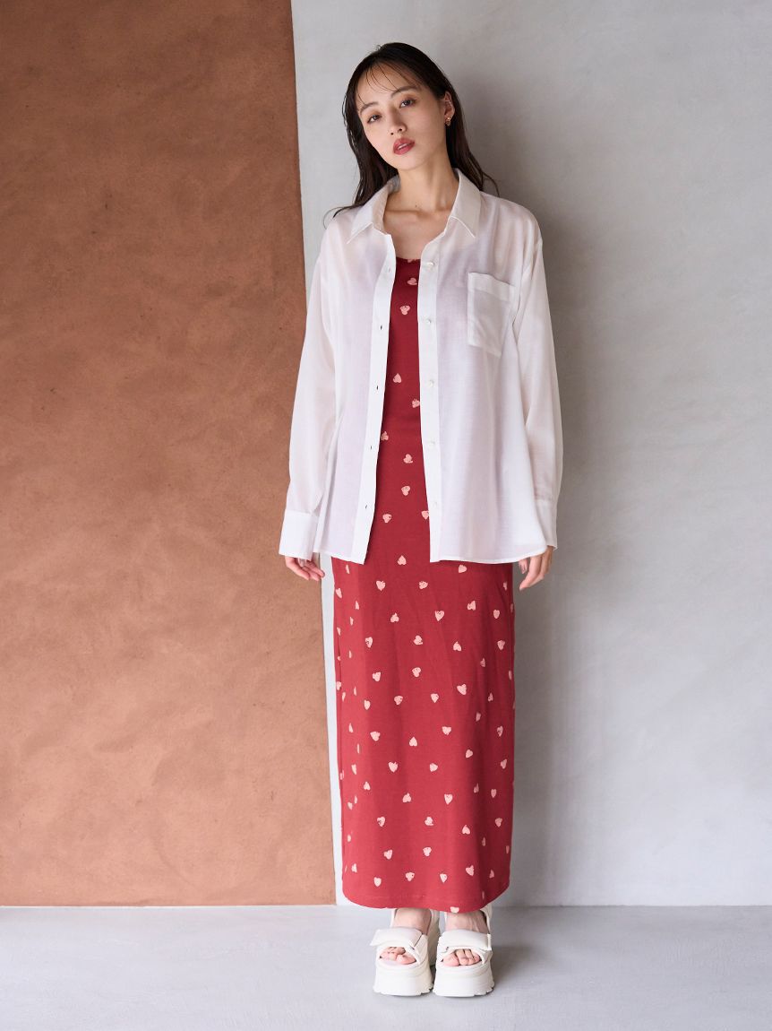 SNIDEL「カップインカットキャミワンピース」|ワンピース|