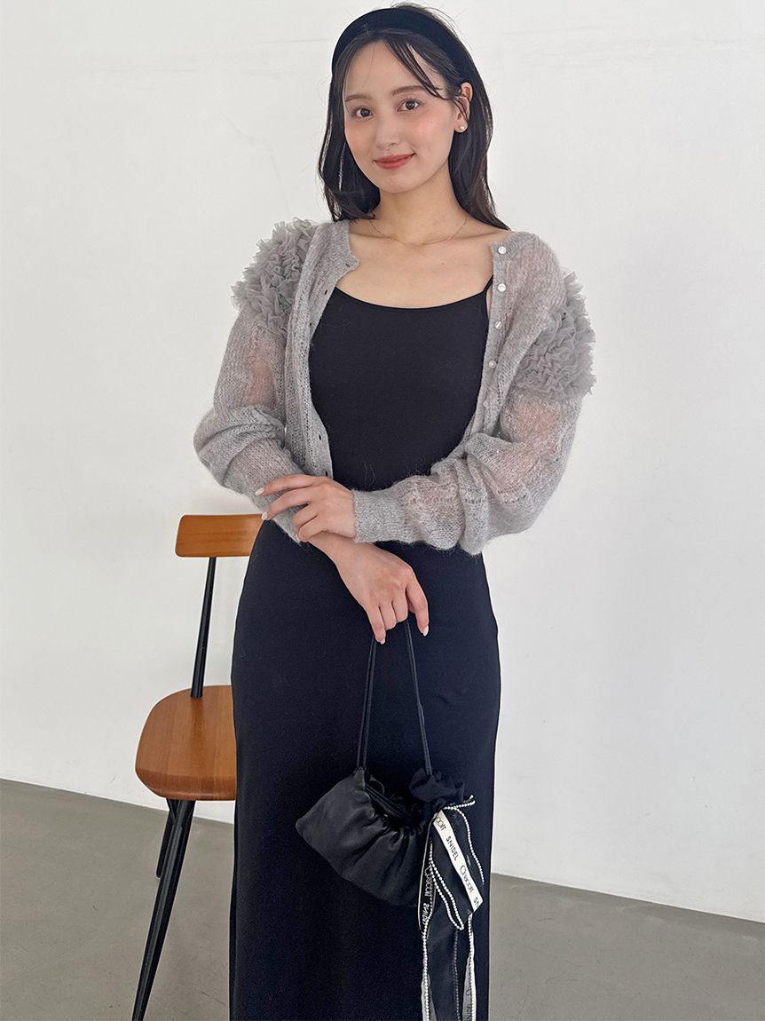 SNIDEL「カップインカットキャミワンピース」|ワンピース|