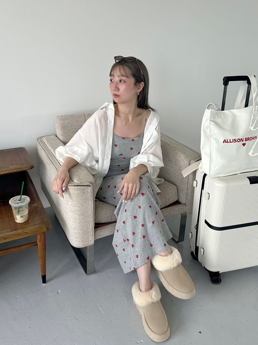 SNIDEL「カップインカットキャミワンピース」|ワンピース|