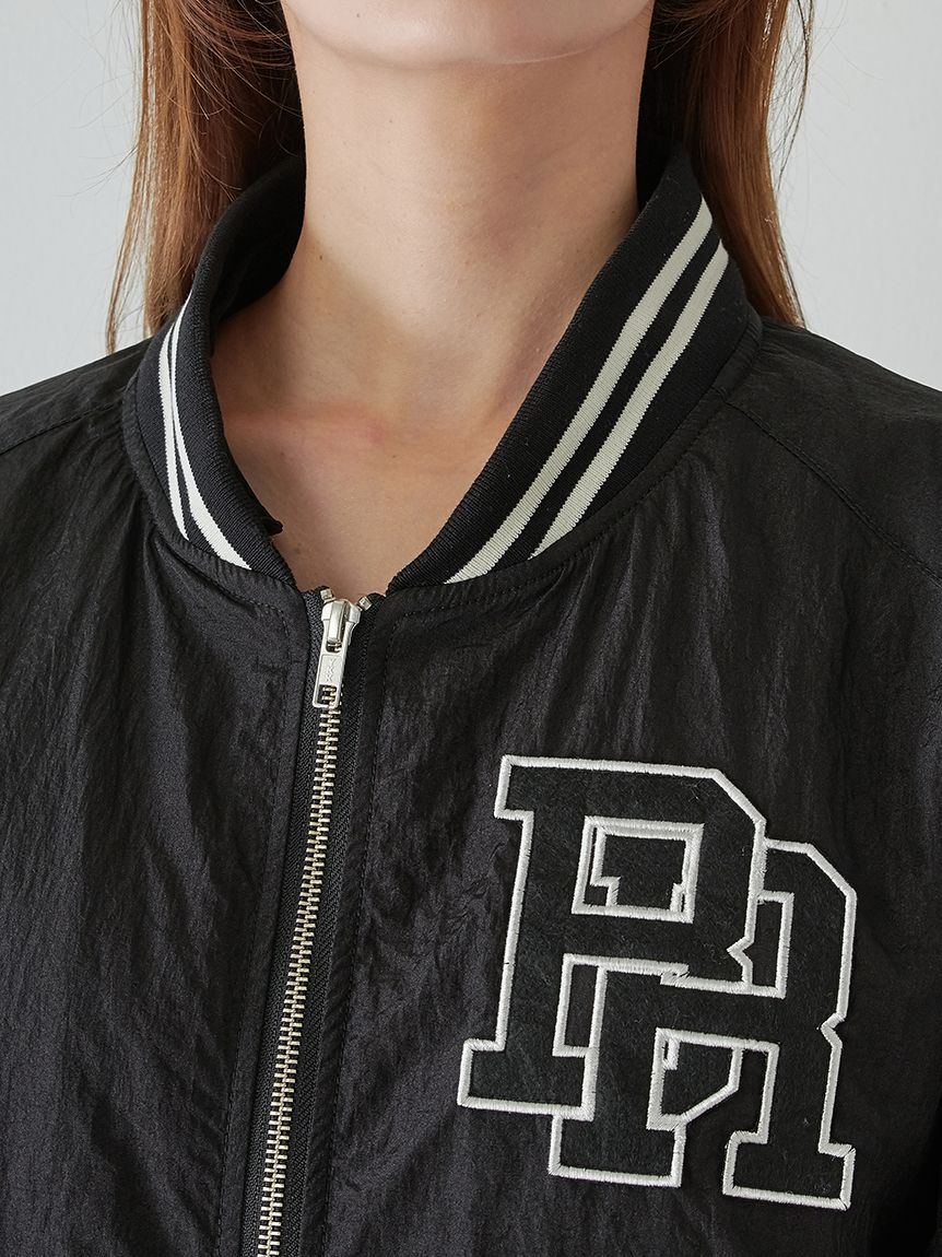 SNIDEL「【NUTMEG】コラボフード付きMA-1」|ブルゾン・スタジャン|