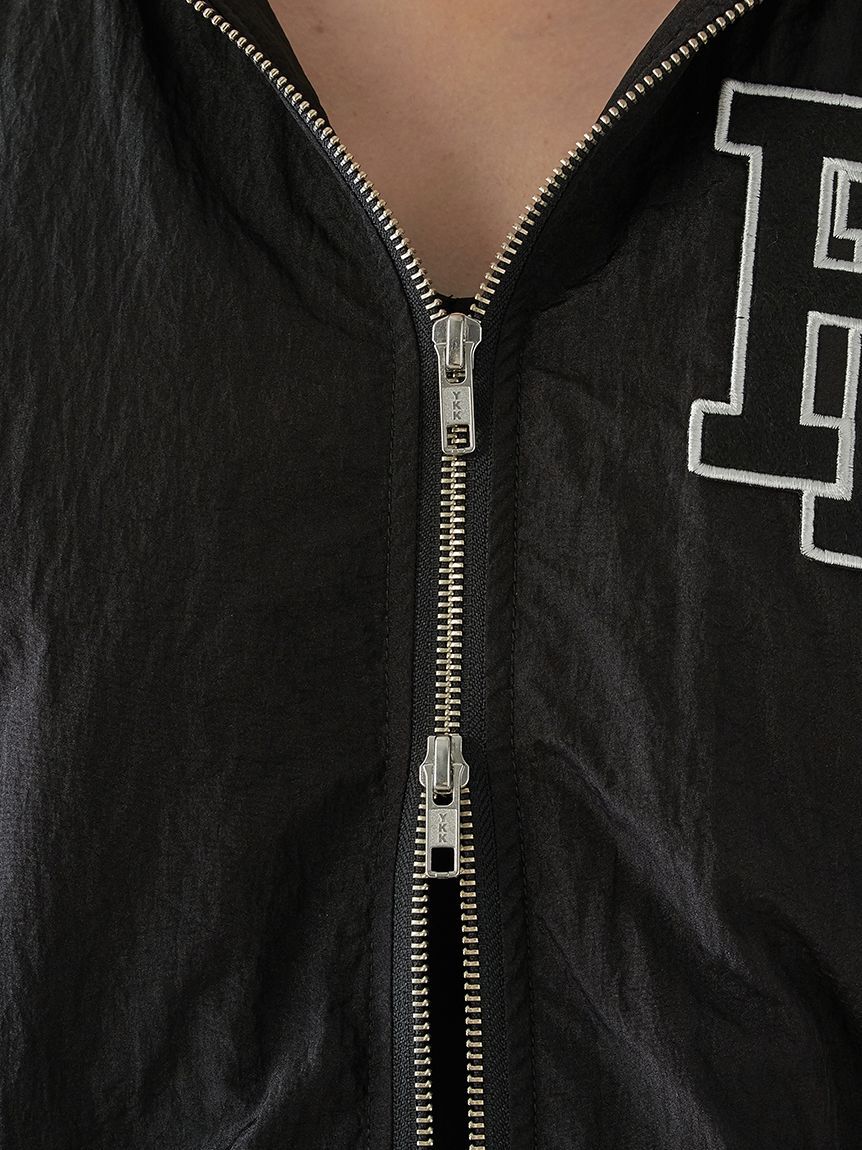 SNIDEL「【NUTMEG】コラボフード付きMA-1」|ブルゾン・スタジャン|