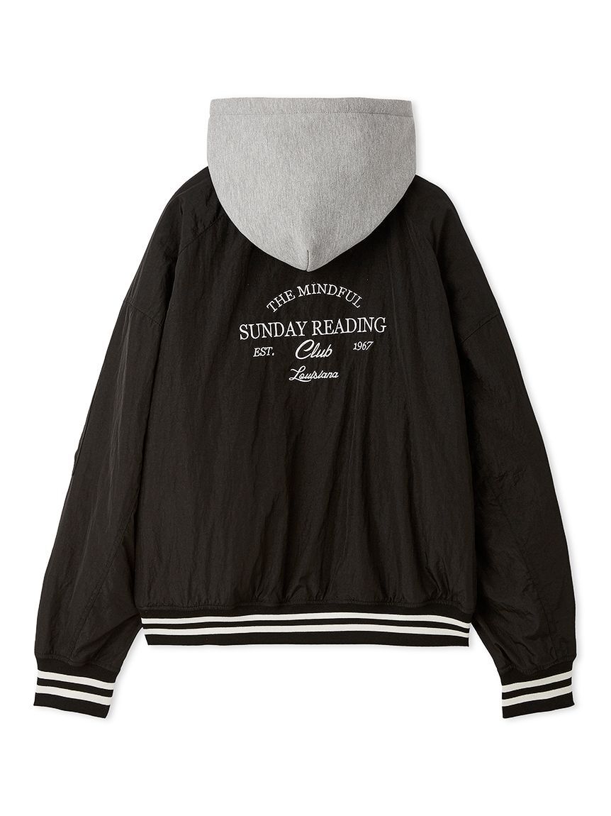 SNIDEL「【NUTMEG】コラボフード付きMA-1」|ブルゾン・スタジャン|