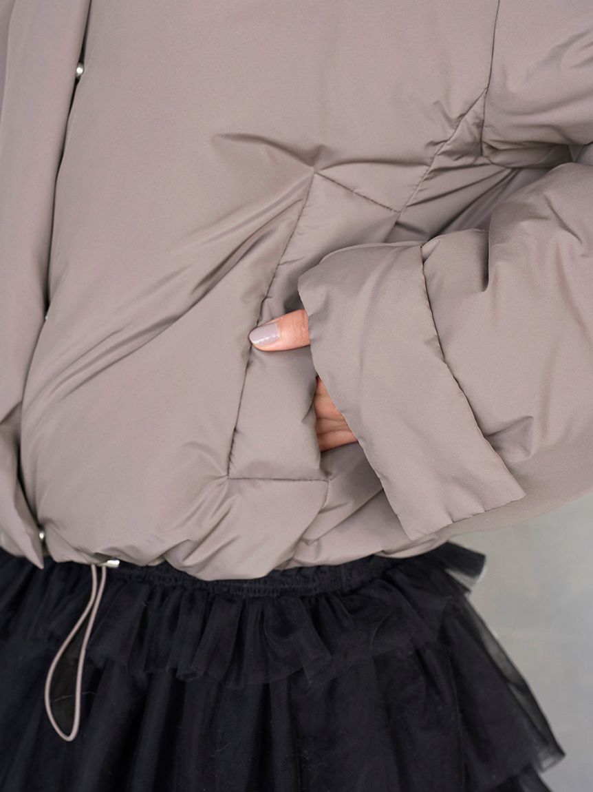 SNIDEL「【WEB限定カラーあり】西川フードファーショートダウン」|ダウン|