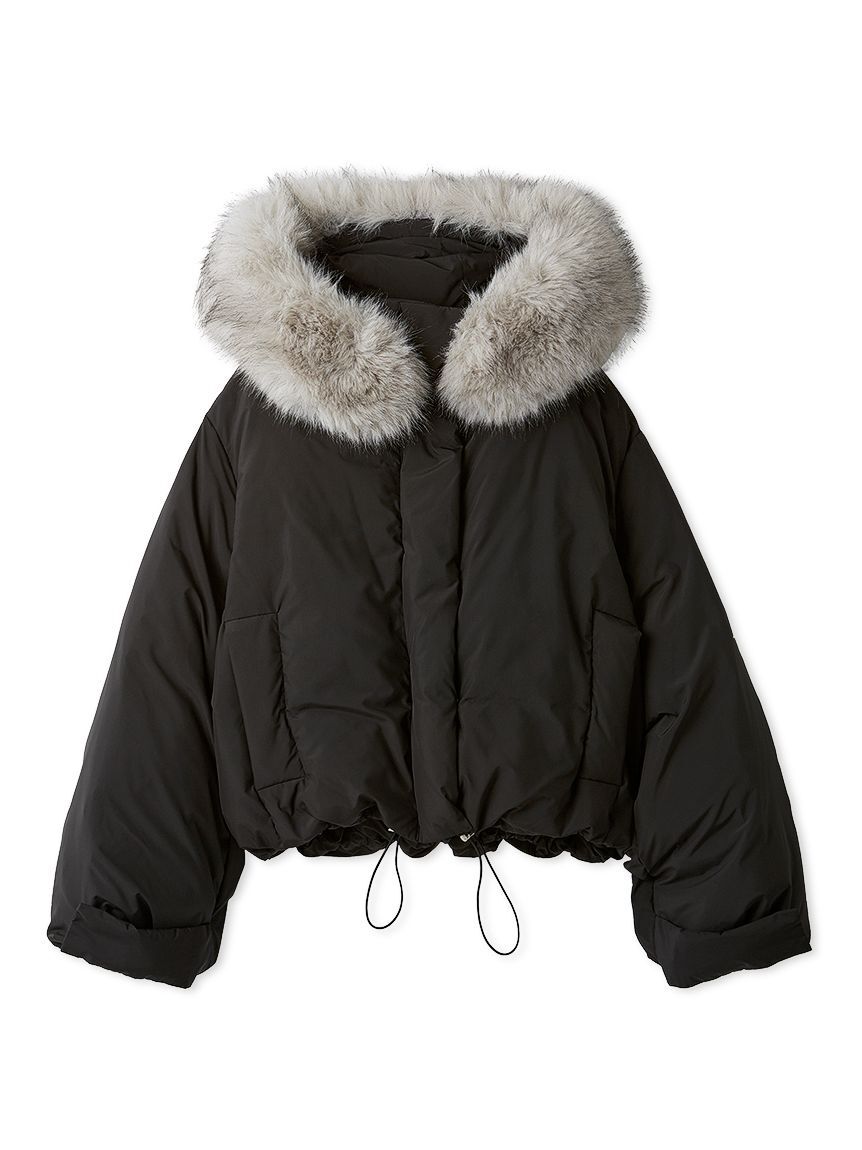 SNIDEL「【WEB限定カラーあり】西川フードファーショートダウン」|ダウン|