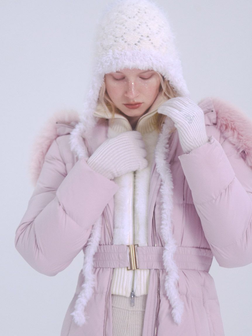 SNIDEL「【00サイズあり】スタイルアップフレンチダウンロングコート」|ダウン|